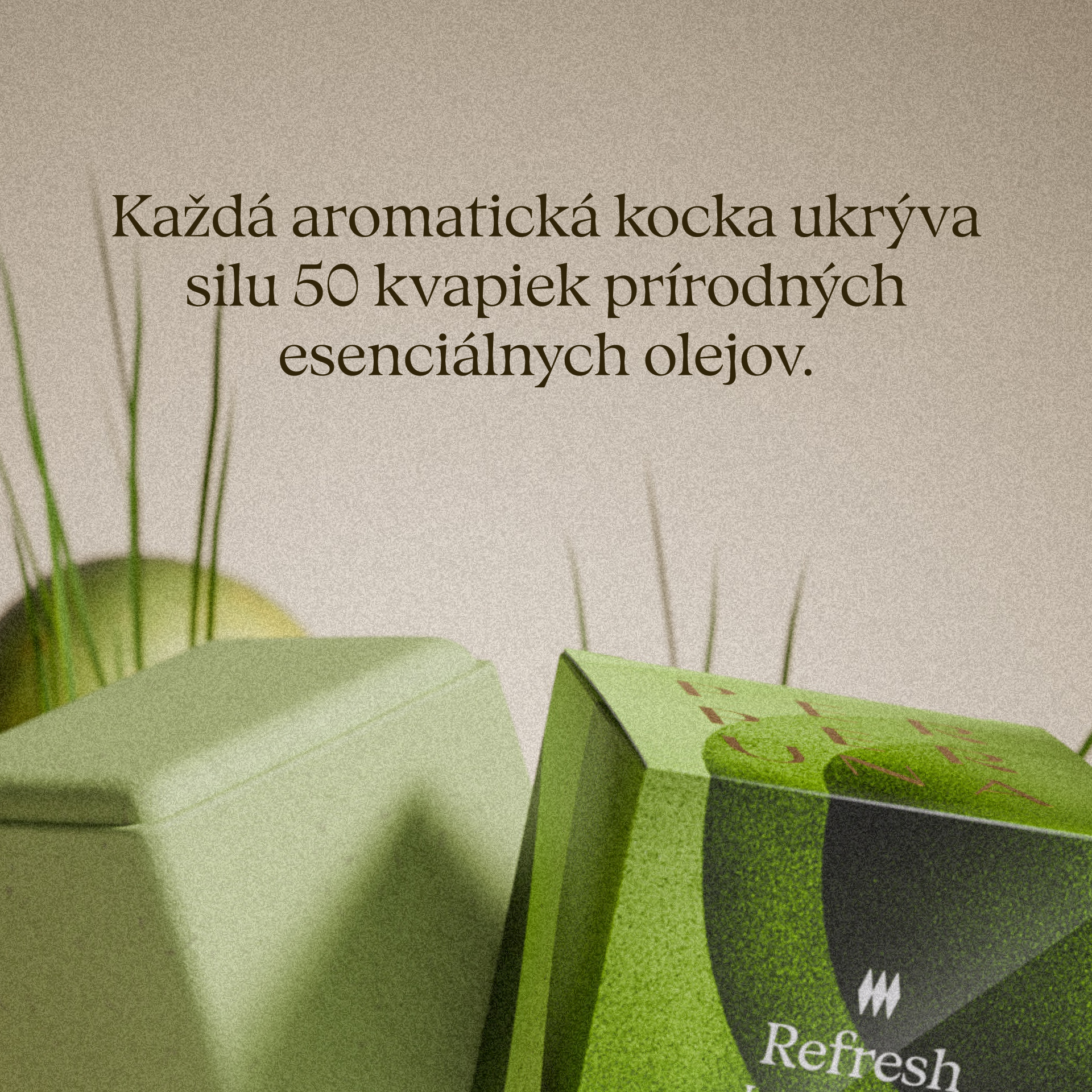 Refresh - Cube de douche aromatique