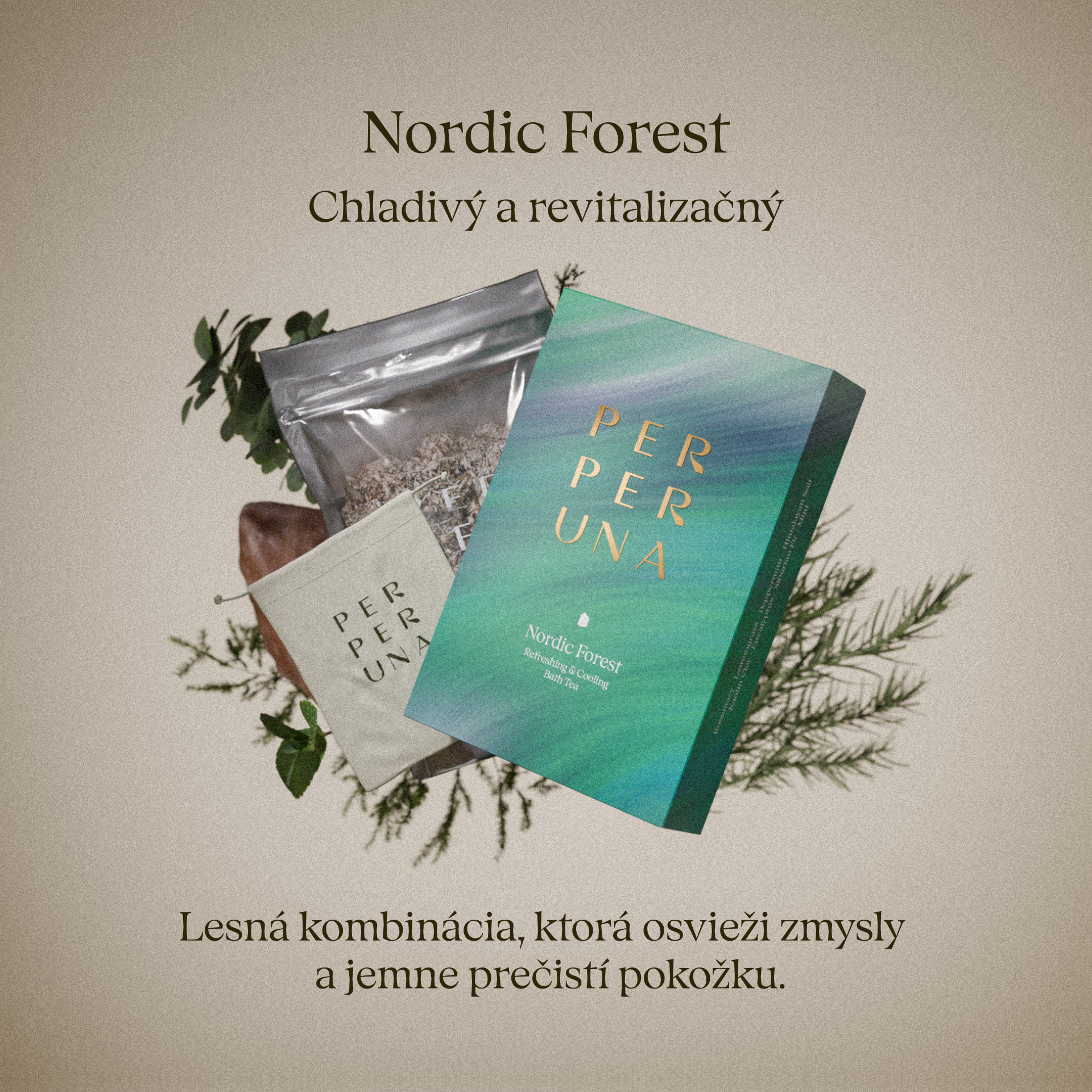 Nordic Forest - Thé de bain - Rafraîchissant et purifiant
