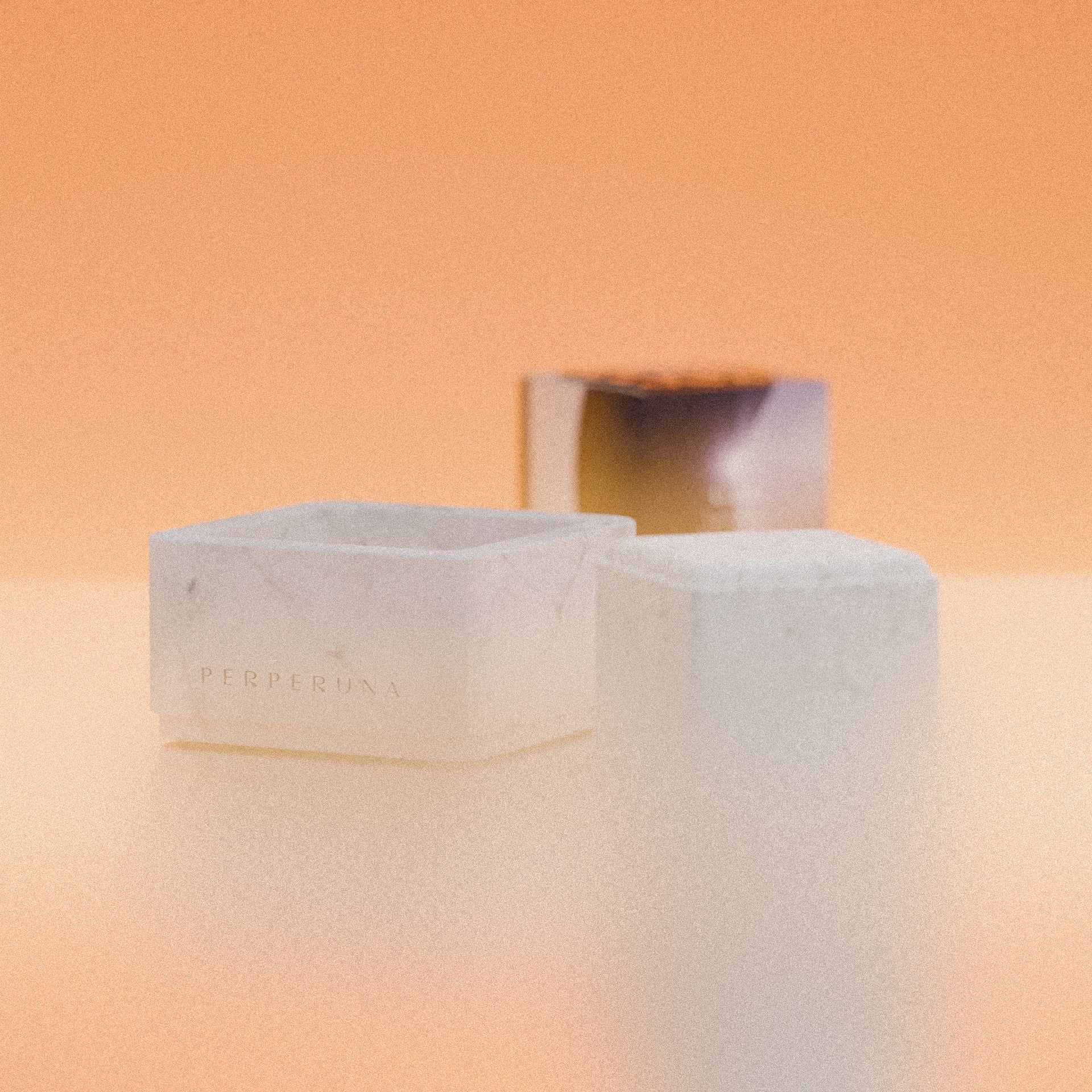 Coupelle en pierre pour le rituel de douche