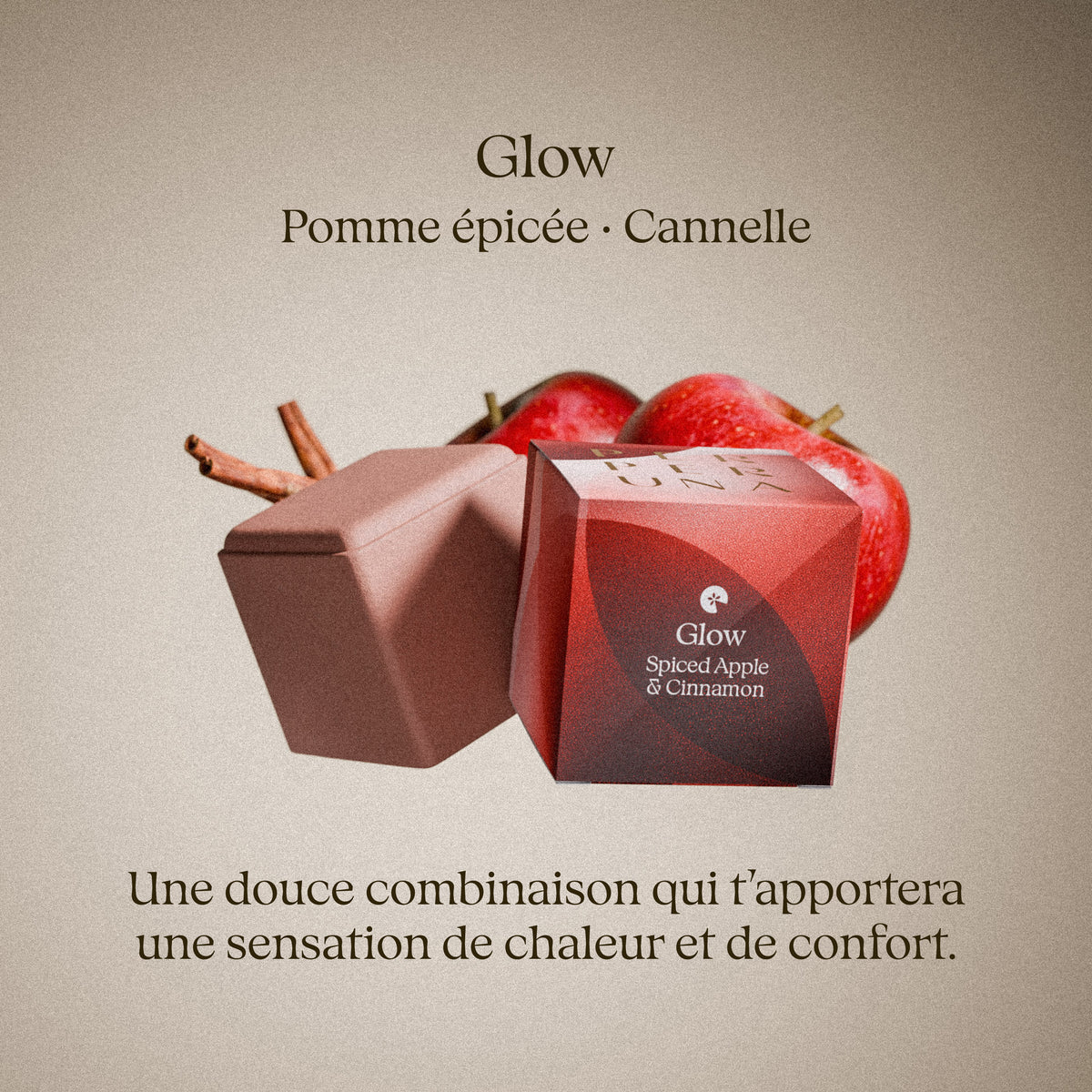 Glow - Cube de douche aromatique