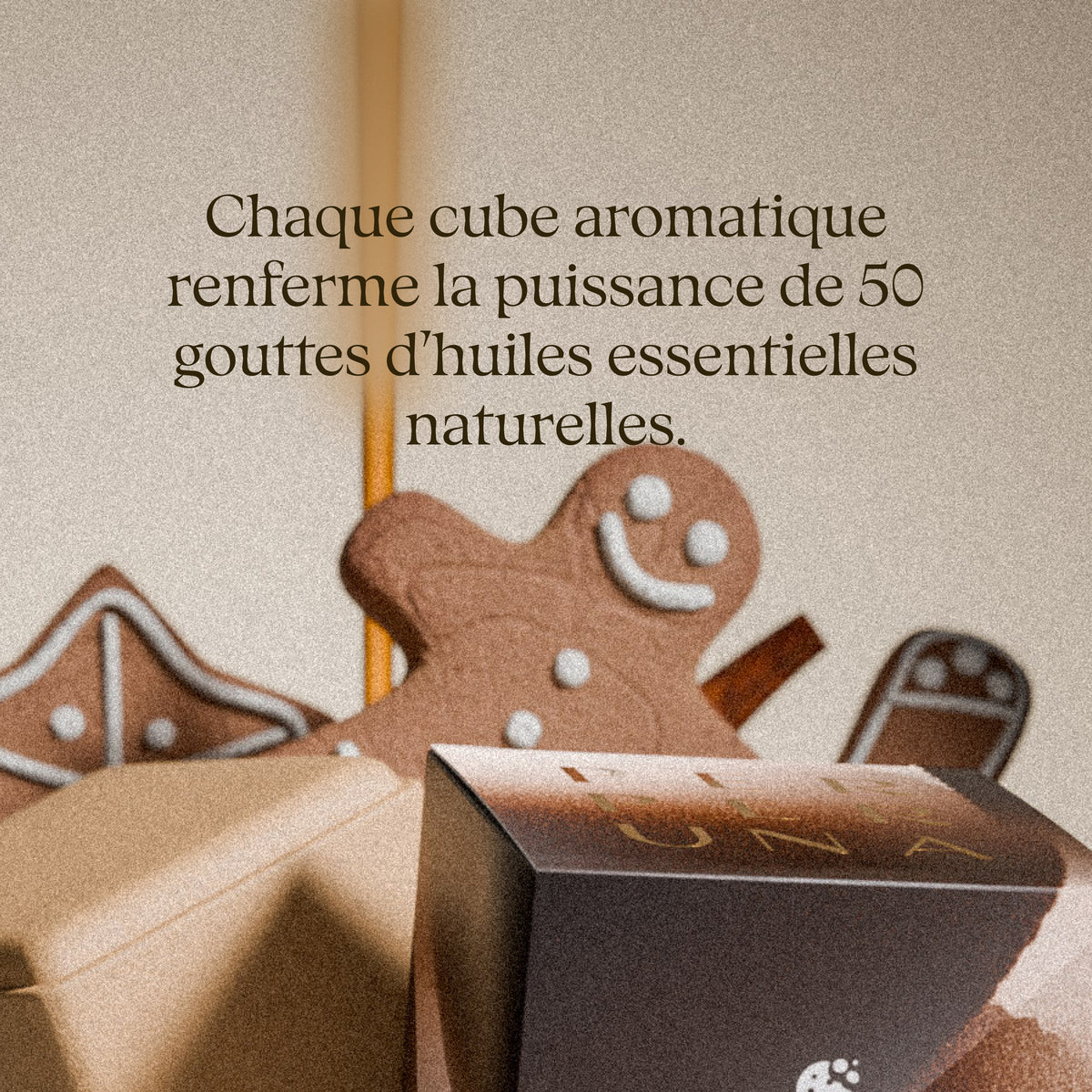 Chaque cube aromatique renferme la puissance de 50 gouttes d’huiles essentielles naturelles. – Warm