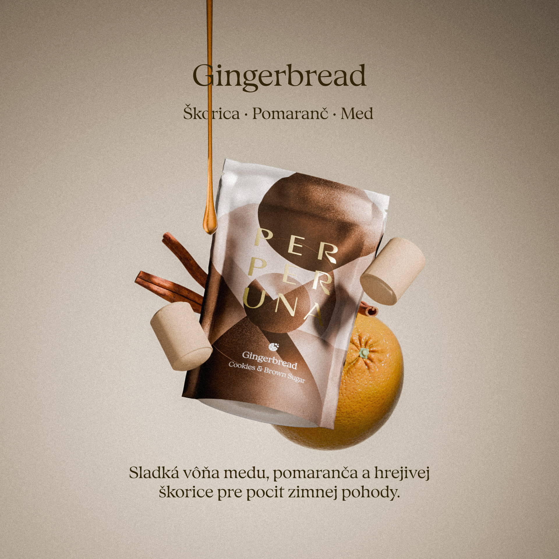 Gingerbread - Billes de douche (5 pcs)