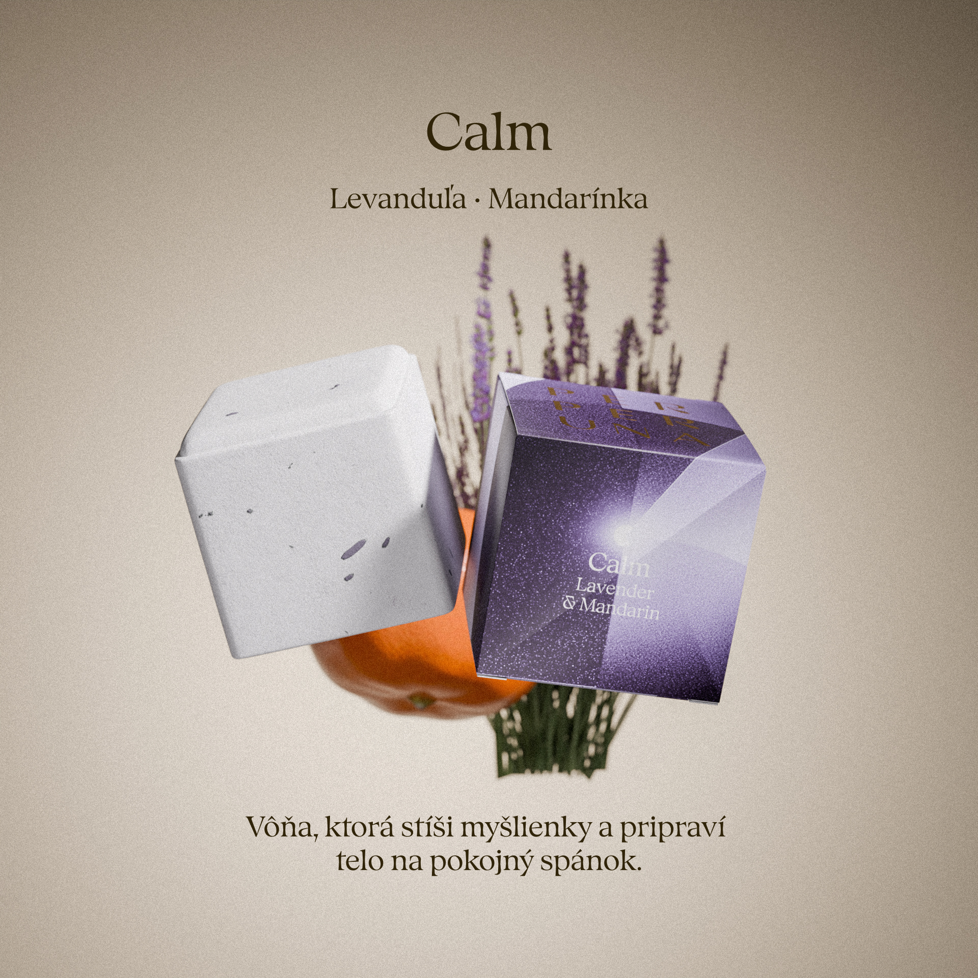 Calm - Cube de douche aromatique