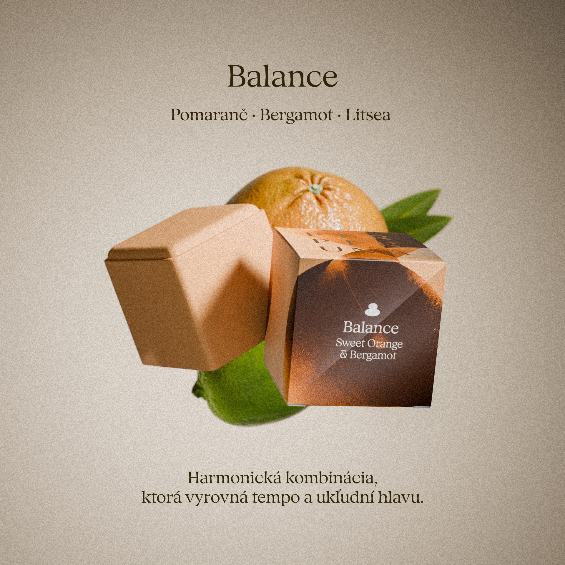 Balance - Cube de douche aromatique