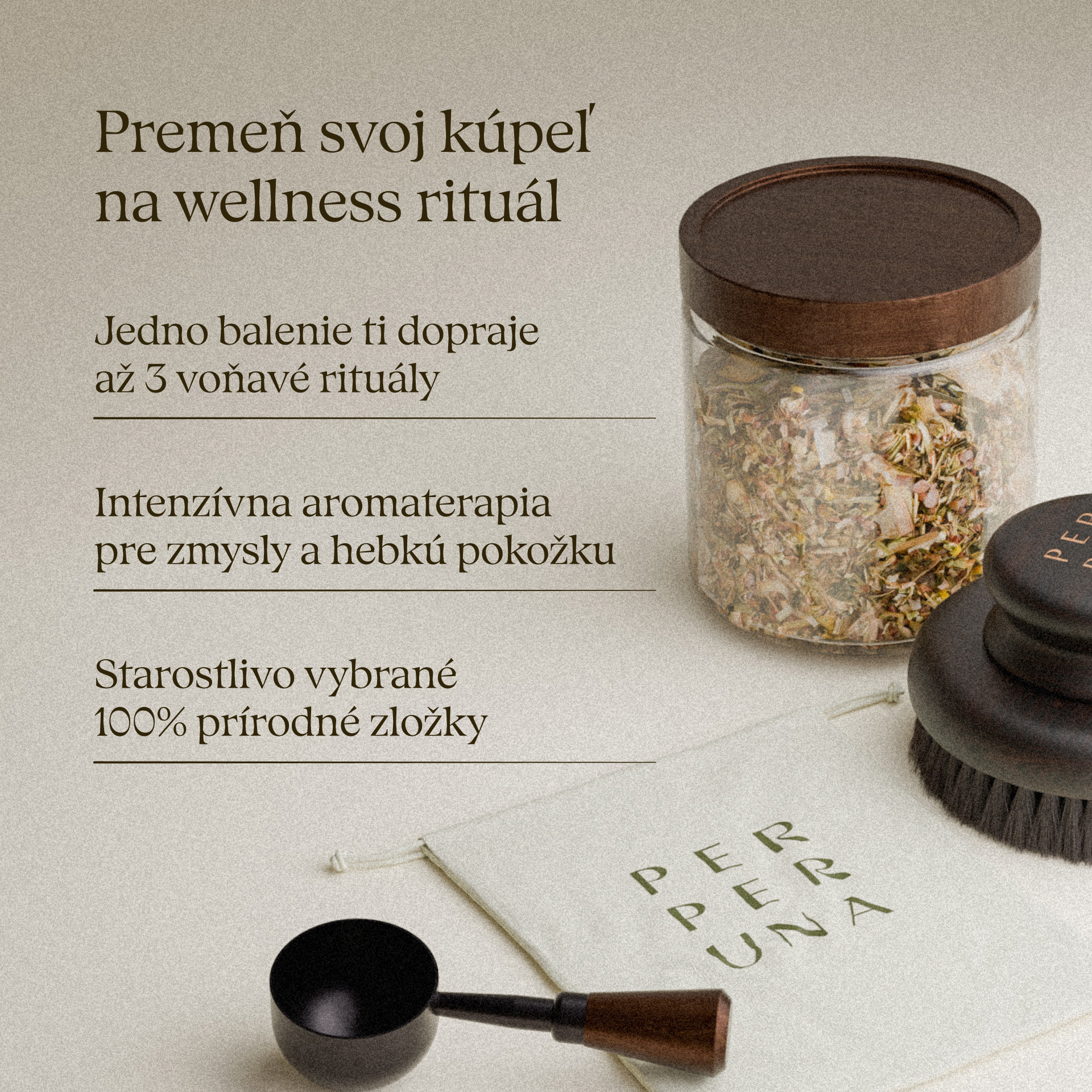 Herbal Spring - Thé de bain - Revitalisant et purifiant