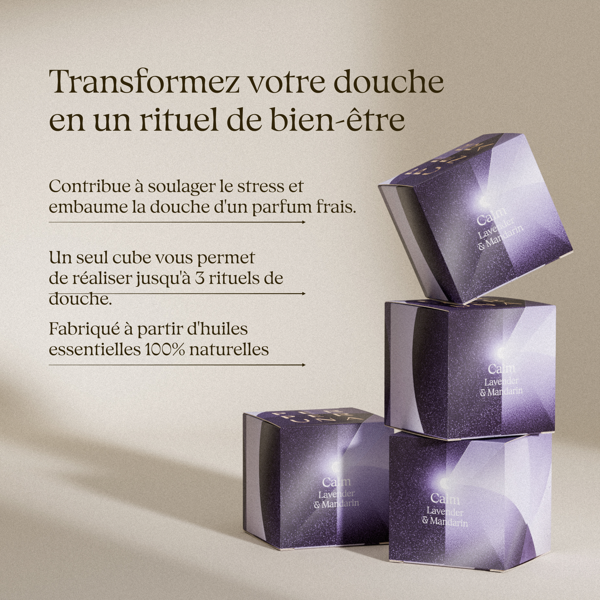 Coffret avantageux – 5 galets de douche + coupelle en pierre