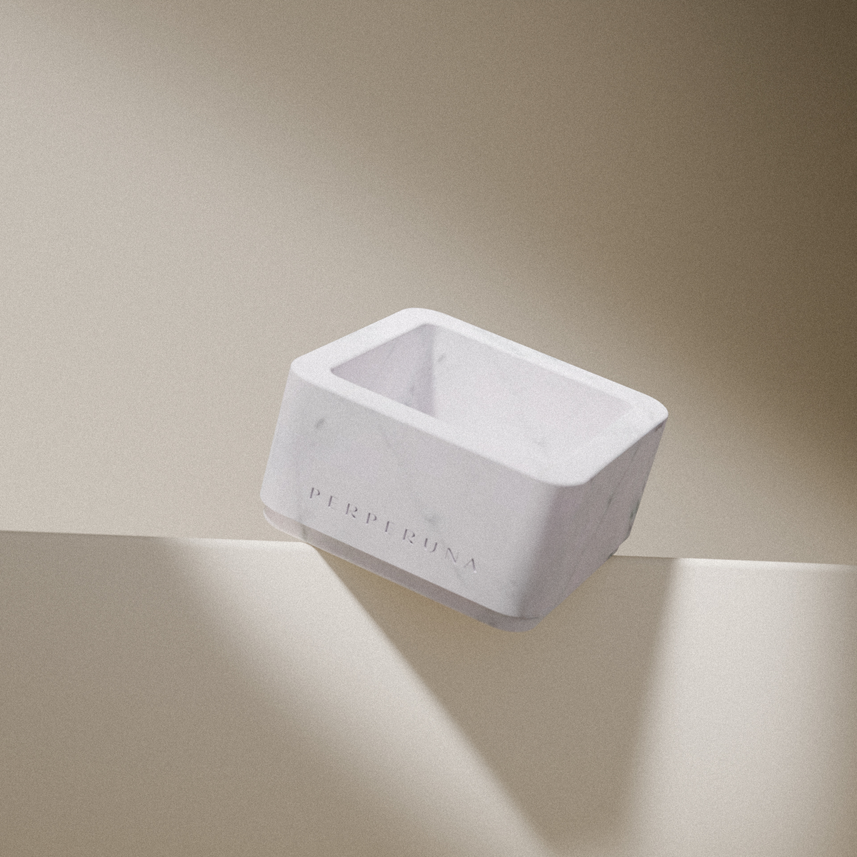 Coupelle en pierre pour le rituel de douche