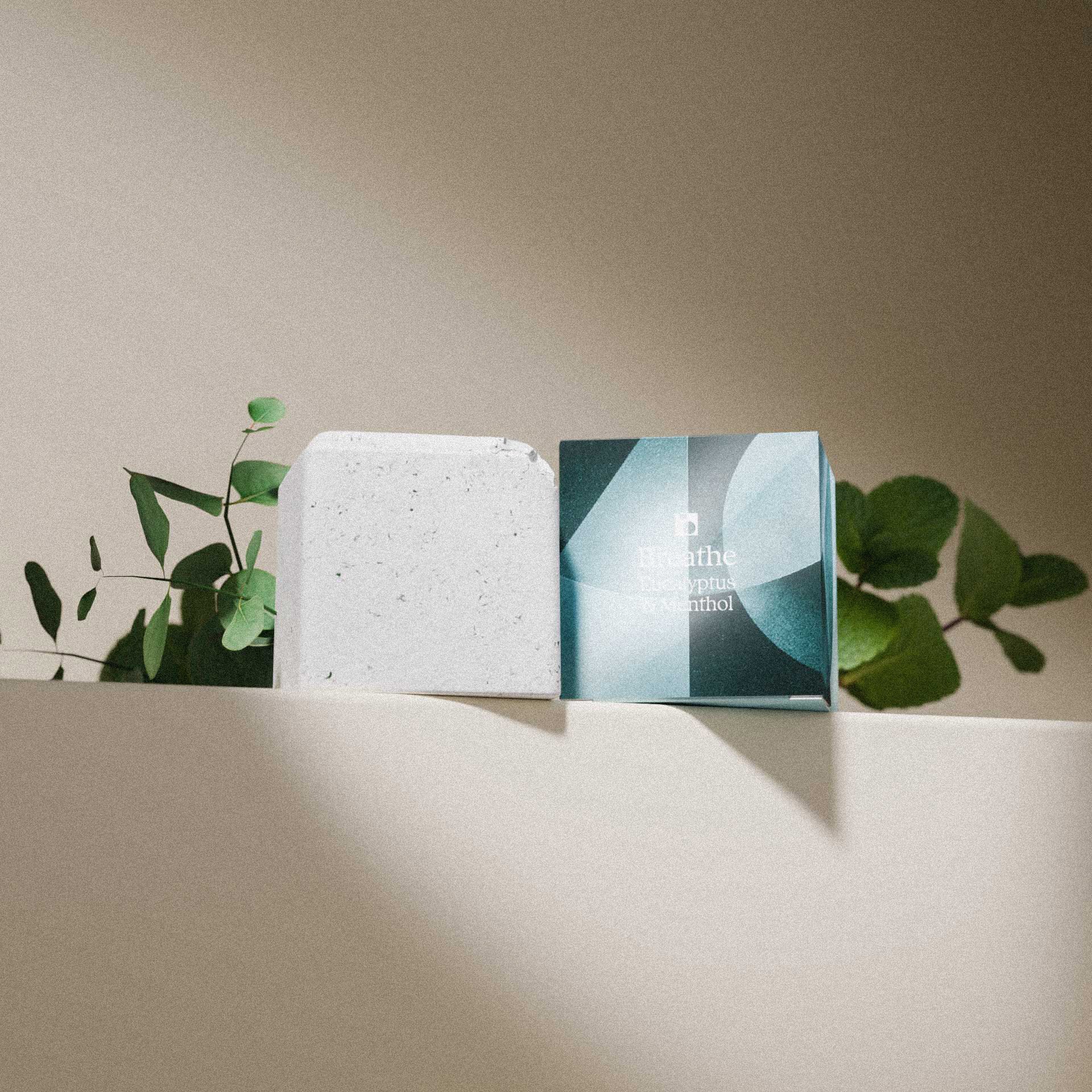 [Imparfait] Breathe - Cube de douche aromatique