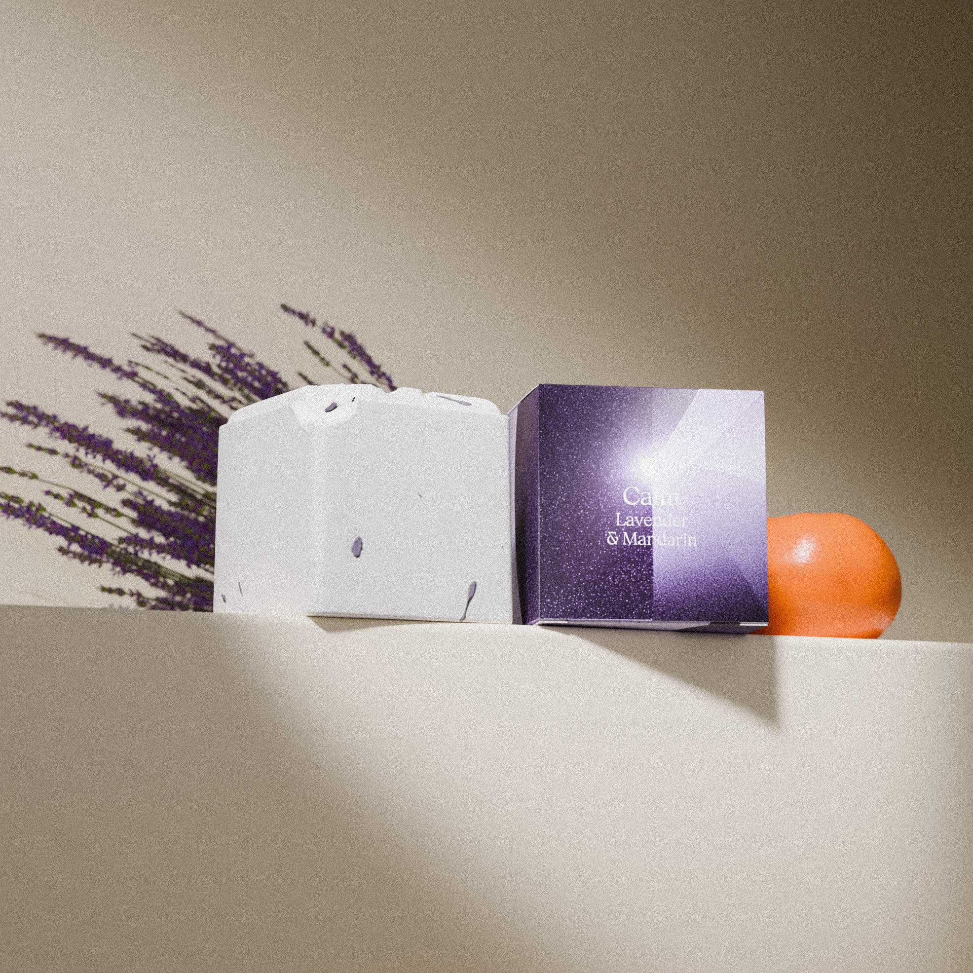 [Imparfait] Calm - Cube de douche aromatique