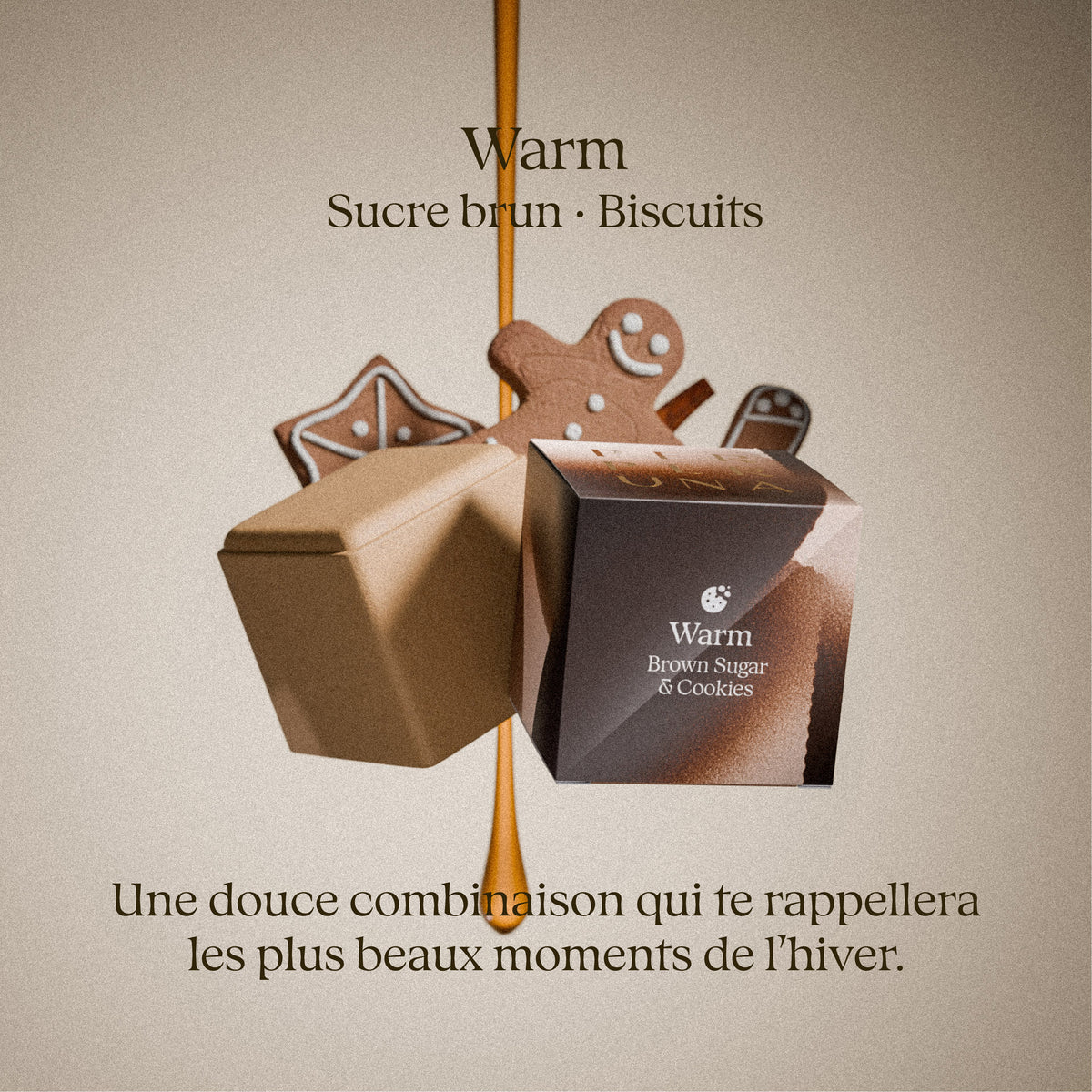 Warm - Cube de douche aromatique